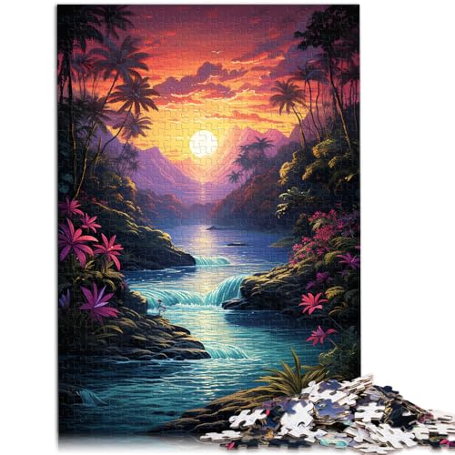 Puzzle 1000 Teile für Erwachsene, Paradies am Meer, Denkspiel, ganze Familie, 50 x 75 cm, für 14-Jährige von SYUNFEI