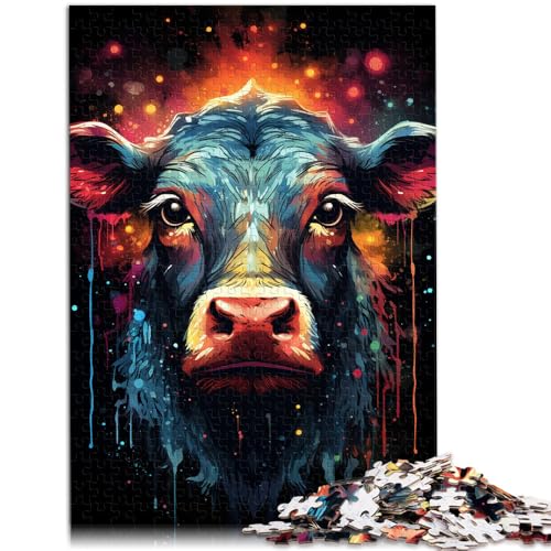 Puzzle für Erwachsene, 1000 Teile, Kuh-Denkspiel, ganze Familie, 50 x 75 cm, für Teenager ab 14 Jahren Puzzle für Erwachsene, 1000 Teile, Kuh-Denkspiel, ganze Familie, 50 x 75 cm, für Teenager ab 14 Jahren von SYUNFEI