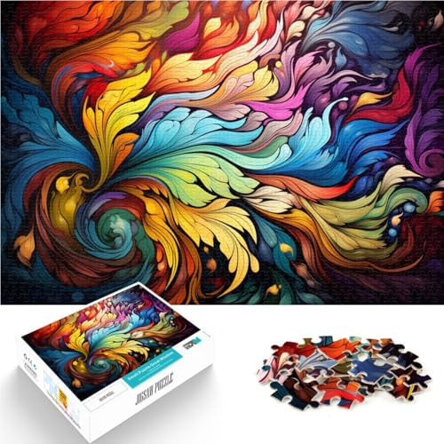 Puzzle für Erwachsene, 1000 Teile, Kunst-Denkspiel, jedes Teil ist einzigartig – anspruchsvolles Familienspiel, 26x38cm Puzzle für Erwachsene, 1000 Teile, Kunst-Denkspiel, jedes Teil ist einzigartig – anspruchsvolles Familienspiel, 26x38cm von SYUNFEI
