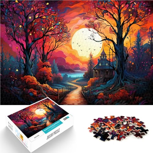 Puzzle 1000 Teile für Erwachsene, Landschaft, Stressabbau-Spielzeug, hilft dem Gehirn, süchtig machendes Spielzeug zu trainieren und Geduld zu fördern, 19,7 x 29,5 Zoll Puzzle 1000 Teile für Erwachsene, Landschaft, Stressabbau-Spielzeug, hilft dem Gehirn, süchtig machendes Spielzeug zu trainieren und Geduld zu fördern, 19,7 x 29,5 Zoll von SYUNFEI