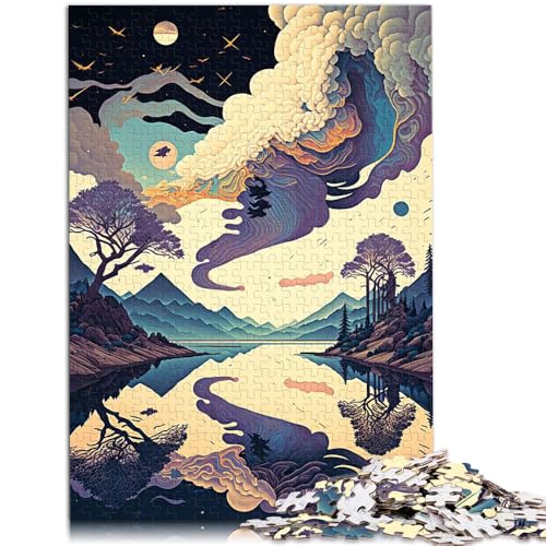 Puzzle 2000 Teile für Erwachsene Landschaft Berg Denkspiel ganze Familie 27,56 in x 39,37 in Puzzle 2000 Teile für Erwachsene Landschaft Berg Denkspiel ganze Familie 27,56 in x 39,37 in von SYUNFEI