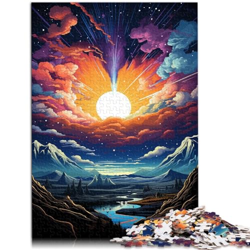 Puzzle mit 1000 Teilen für Erwachsene, Landschaftskunst, Stressabbau-Spielzeug, Herausforderung für die Intelligenz des Gehirns, süchtig machendes Spielzeug,38x52cm, Puzzle mit 1000 Teilen für Erwachsene, Landschaftskunst, Stressabbau-Spielzeug, Herausforderung für die Intelligenz des Gehirns, süchtig machendes Spielzeug,38x52cm, von SYUNFEI