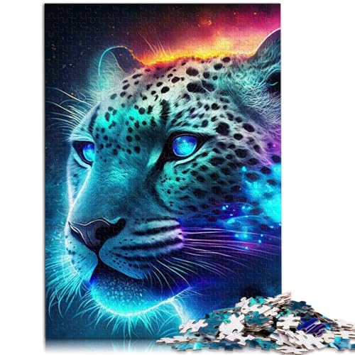 Puzzle für Erwachsene, 1000 Teile, Leopard, Lernspiele, Heimdekoration, Puzzle, 26 x 38cm, EIN Kunstwerk für Teenager ab 14 Jahren Puzzle für Erwachsene, 1000 Teile, Leopard, Lernspiele, Heimdekoration, Puzzle, 26 x 38cm, EIN Kunstwerk für Teenager ab 14 Jahren von SYUNFEI