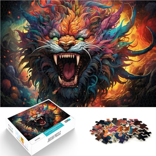 2000-teiliges Puzzle für Erwachsene, Löwen-Denkspiel, ganze Familie, 70 x 100 cm, für Teenager ab 14 Jahren 2000-teiliges Puzzle für Erwachsene, Löwen-Denkspiel, ganze Familie, 70 x 100 cm, für Teenager ab 14 Jahren von SYUNFEI