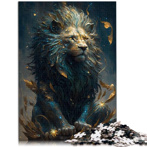 1000-teiliges Puzzle für Erwachsene, Löwenspielzeug, Lernspiele, Stressabbau, einzigartige Geburtstags, 26x38cm, für Teenager ab 14 Jahren von SYUNFEI