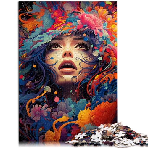 Puzzle für Erwachsene, 1000 Teile, Mädchen, anspruchsvolles Spiel, Puzzle zum Stressabbau, schwierige Herausforderung,38x52cm, geeignet für und Jugendliche ab 14 Jahren von SYUNFEI
