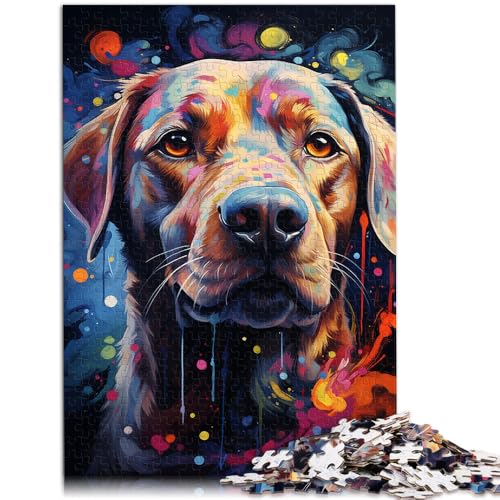 Puzzle für Erwachsene, 2000 Teile, Malen, Farbe, Hund, Lernspielzeug, Familienspiele, EIN Kunstwerk, 27,56 x 39,37 Zoll, für Teenager ab 14 Jahren Puzzle für Erwachsene, 2000 Teile, Malen, Farbe, Hund, Lernspielzeug, Familienspiele, EIN Kunstwerk, 27,56 x 39,37 Zoll, für Teenager ab 14 Jahren von SYUNFEI