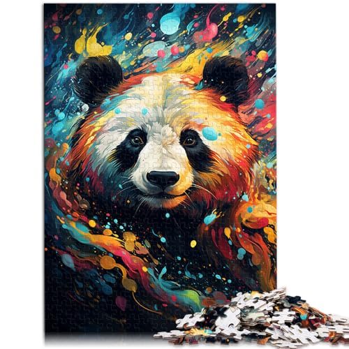 Puzzle für Erwachsene, 1000 Teile, Malen, Panda, das Puzzle, Herausforderung der Gehirnintelligenz, süchtig machendes Spielzeug, 10,27 x 14,96 Zoll, für 14-Jährige Puzzle für Erwachsene, 1000 Teile, Malen, Panda, das Puzzle, Herausforderung der Gehirnintelligenz, süchtig machendes Spielzeug, 10,27 x 14,96 Zoll, für 14-Jährige von SYUNFEI