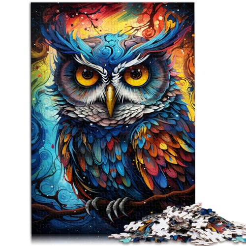 2000-teiliges Puzzle für Erwachsene. Das Malen von farbigen Tier-Eulen ganze Familie. 27,56 x 39,37 Zoll für 14-Jährige. 2000-teiliges Puzzle für Erwachsene. Das Malen von farbigen Tier-Eulen ganze Familie. 27,56 x 39,37 Zoll für 14-Jährige. von SYUNFEI