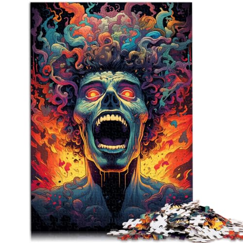 Puzzle für Erwachsene, Mann mit gefärbtem Haar, 1000 Teile Puzzle für Erwachsene, 50 x 75 cm, Holzbrettpuzzle, Hands-on-Spiel von SYUNFEI