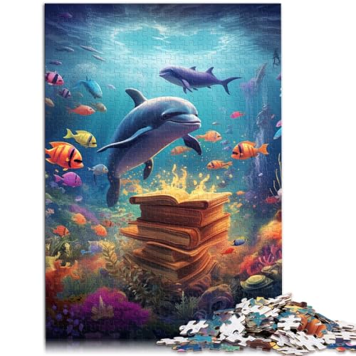 1000-teiliges Puzzle für Erwachsene, Meerestiere, Lernspiele für Zuhause, DIY-Spielzeug, tolle Geschenke und Spielzeuge, 50 x 75 cm, für Teenager ab 14 Jahren 1000-teiliges Puzzle für Erwachsene, Meerestiere, Lernspiele für Zuhause, DIY-Spielzeug, tolle Geschenke und Spielzeuge, 50 x 75 cm, für Teenager ab 14 Jahren von SYUNFEI