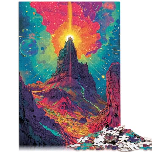 1000-teiliges Puzzle für Erwachsene, Meteora-Denkspiel, Wanddekoration, einzigartige Geburtstags, 50 x 75 cm, für 14-Jährige 1000-teiliges Puzzle für Erwachsene, Meteora-Denkspiel, Wanddekoration, einzigartige Geburtstags, 50 x 75 cm, für 14-Jährige von SYUNFEI
