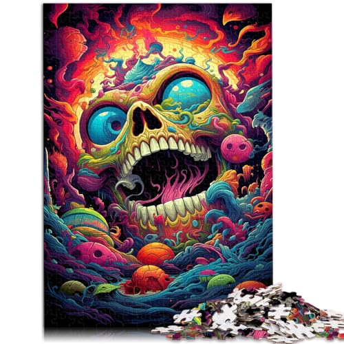 Puzzle 1000 Teile für Erwachsene, Monster-Lernspiel, Herausforderungsspielzeug, Lernspiel für Geburtstag, Weihnachten, 50 x 75 cm, für Teenager ab 14 Jahren von SYUNFEI