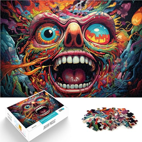 Puzzle für Erwachsene, 1000 Teile, Monsterspielzeug, Denkspiel, jedes Teil ist einzigartig – anspruchsvolles Familienspiel,38x52cm Puzzle für Erwachsene, 1000 Teile, Monsterspielzeug, Denkspiel, jedes Teil ist einzigartig – anspruchsvolles Familienspiel,38x52cm von SYUNFEI