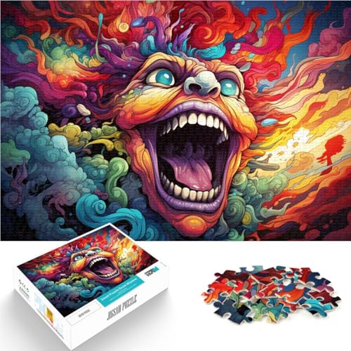 Puzzle 2000 Teile für Erwachsene, Monster-Familienspaßspiele, Familienspiel, Stressabbau, schwieriges Herausforderungspuzzle, 27,56 x 39,37 Zoll Puzzle 2000 Teile für Erwachsene, Monster-Familienspaßspiele, Familienspiel, Stressabbau, schwieriges Herausforderungspuzzle, 27,56 x 39,37 Zoll von SYUNFEI
