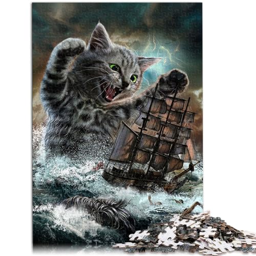 Puzzle für Erwachsene, 2000 Teile, Monster, Titan, Katze, Kraken, Spielzeug, Lernspiele, Stressabbau, Geschenkideen, 70 x 100 cm, für 14-Jährige Puzzle für Erwachsene, 2000 Teile, Monster, Titan, Katze, Kraken, Spielzeug, Lernspiele, Stressabbau, Geschenkideen, 70 x 100 cm, für 14-Jährige von SYUNFEI