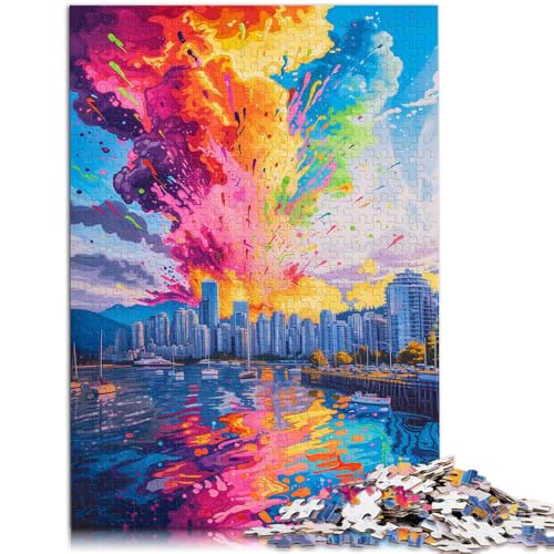 1000-teiliges Puzzle für Erwachsene, psychedelische Anlegestelle, Denksportspiel, Wanddekoration, einzigartige Geburtstags, 50 x 75 cm, 1000-teiliges Puzzle für Erwachsene, psychedelische Anlegestelle, Denksportspiel, Wanddekoration, einzigartige Geburtstags, 50 x 75 cm, von SYUNFEI