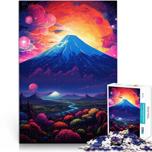 Puzzle 1000 Teile für Erwachsene Mount Fuji Lernspiel Challenge Spielzeug Lernspiel für Geburtstag, Weihnachten 19,7 Zoll x 29,5 Zoll für 14-Jährige Puzzle 1000 Teile für Erwachsene Mount Fuji Lernspiel Challenge Spielzeug Lernspiel für Geburtstag, Weihnachten 19,7 Zoll x 29,5 Zoll für 14-Jährige von SYUNFEI