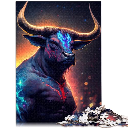 Puzzle für Erwachsene, 1000 Teile, Mutantenkuh, anspruchsvolles Spiel, ganze Familie, 50 x 75 cm, für Teenager ab 14 Jahren von SYUNFEI