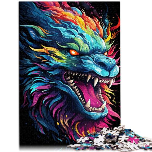 Puzzle 2000 Teile für Erwachsene „Mysteriöser Drache“, lustige Spiele, ganze Familie, 60 x 100 cm, für Teenager ab 14 Jahren von SYUNFEI