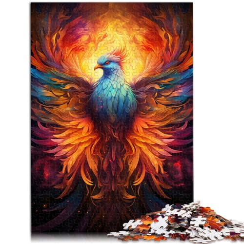 Puzzle für Erwachsene, 1000 Teile, Mysterious Fantasy Phoenix, Denkspiel, Geburtstagsgeschenk, Geschenke, 14,96 x 20,47 Zoll, für Jugendliche ab 14 Jahren von SYUNFEI