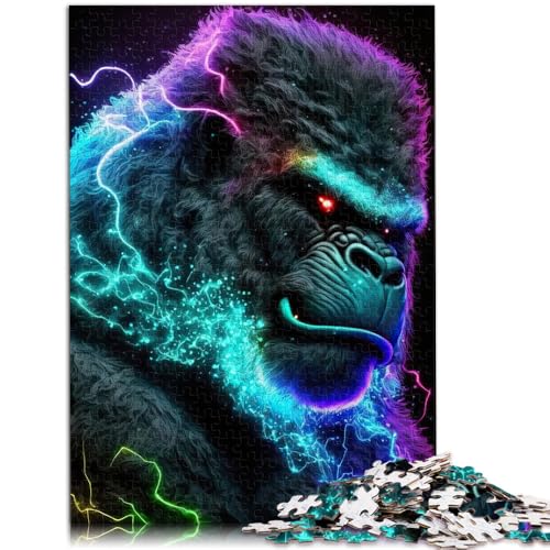 Puzzle 1000 Teile für Erwachsene Buntes Orang-Utan-Puzzle Lernspiele Anspruchsvolles Puzzlespiel und Familienspiel 14,96 Zoll x 20,47 Zoll von SYUNFEI