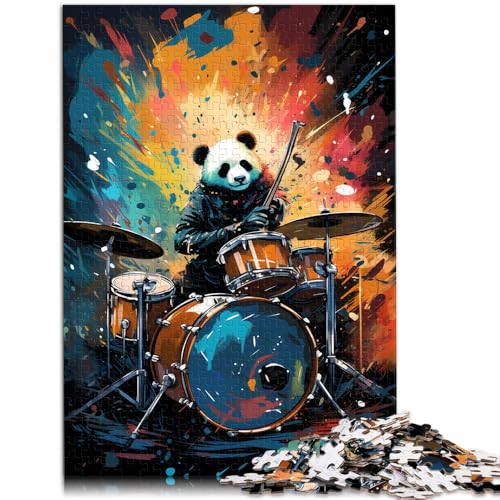 1000-teiliges Puzzle für Erwachsene, Mal-Panda-Puzzle, Lernspiele, ganze Familie,38x52cm, für Teenager ab 14 Jahren 1000-teiliges Puzzle für Erwachsene, Mal-Panda-Puzzle, Lernspiele, ganze Familie,38x52cm, für Teenager ab 14 Jahren von SYUNFEI