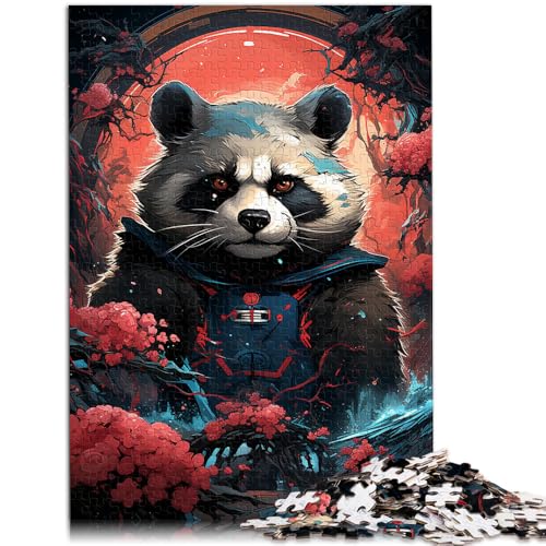 1000-teiliges Puzzle Erwachsene, farbenfrohe Panda-Spiele, lustige Spiele, Herausforderung die Gehirnintelligenz, süchtig machendes Spielzeug,38x52cm, Teenager ab 14 Jahren von SYUNFEI