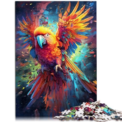Puzzle für Erwachsene mit 2000 Teilen, Papagei, pädagogische Herausforderung, ganze Familie, 27,56 x 39,37 Zoll, für Teenager ab 14 Jahren von SYUNFEI