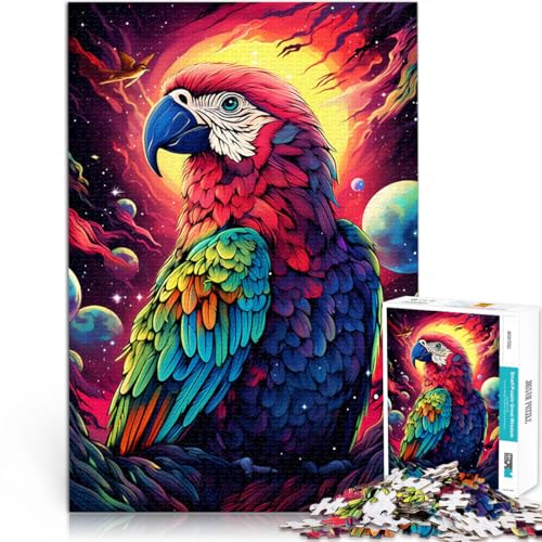 Puzzle mit 2000 Teilen für Erwachsene, Papagei-Weltraum-Denkspiel, anspruchsvoll, Aber unterhaltsam und humorvoll, 70 x 100 cm, für Teenager ab 14 Jahren Puzzle mit 2000 Teilen für Erwachsene, Papagei-Weltraum-Denkspiel, anspruchsvoll, Aber unterhaltsam und humorvoll, 70 x 100 cm, für Teenager ab 14 Jahren von SYUNFEI