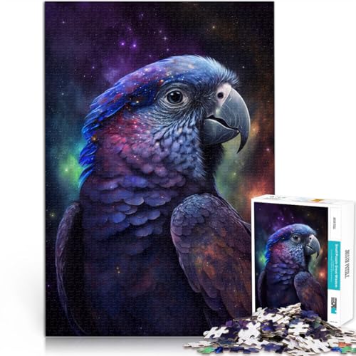 2000-teiliges Puzzle für Erwachsene, Papagei-Galaxie-Puzzle für Lernspiele, Herausforderungsspielzeug, EIN Kunstwerk, 70 x 100 cm, geeignet für Jugendliche ab 14 Jahren von SYUNFEI