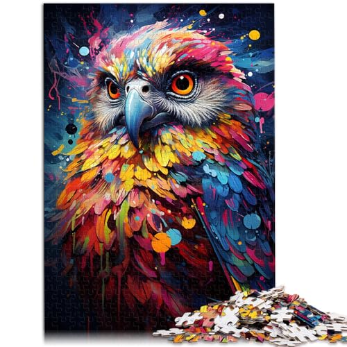 Puzzle 2000 Teile für Erwachsene, Psychedelischer Papagei, Stressabbau-Spielzeug, Weihnachtswunschliste mit Weihnachtsmann, 27,56 x 39,37 Zoll, für Teenager ab 14 Jahren von SYUNFEI
