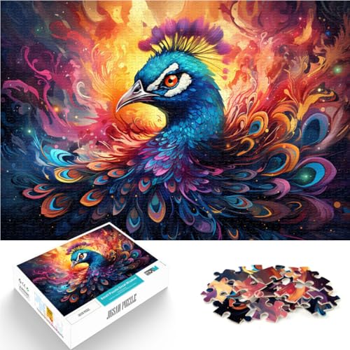 Puzzle 1000 Teile für Erwachsene Buntes Pfauenpuzzle Lernspiele Lernspiel für Geburtstag, Weihnachten 19,7 Zoll x 29,5 Zoll für Teenager ab 14 Jahren Puzzle 1000 Teile für Erwachsene Buntes Pfauenpuzzle Lernspiele Lernspiel für Geburtstag, Weihnachten 19,7 Zoll x 29,5 Zoll für Teenager ab 14 Jahren von SYUNFEI