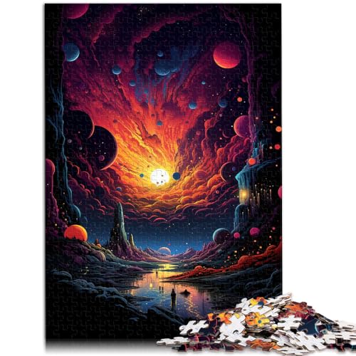 Puzzle 2000 Teile für Erwachsene, Planet Welt, ganze Familie, 70 x 100 cm, für Teenager ab 14 Jahren von SYUNFEI