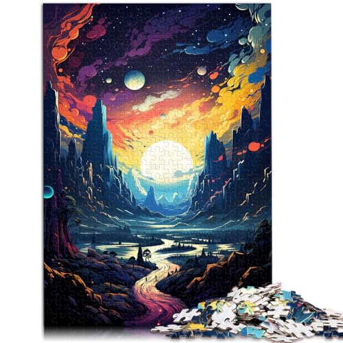 Puzzle 2000 Teile für Erwachsene, Planetenlandschaft, Denksportspiel, geeignet als Schreibtischdekoration, 70 x 100 cm, für Jugendliche ab 14 Jahren von SYUNFEI