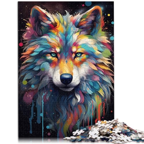 Puzzle für Erwachsene, 1000 Teile, Polarwölfe, Spielzeug, Denkspiel, ganze Familie, 50 x 75 cm, für 14-Jährige Puzzle für Erwachsene, 1000 Teile, Polarwölfe, Spielzeug, Denkspiel, ganze Familie, 50 x 75 cm, für 14-Jährige von SYUNFEI