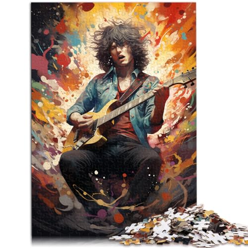 Puzzle für Erwachsene 2000 Teile Pop-Art-Musik Hand Speed Competition ganze Familie 27,56 Zoll x 39,37 Zoll von SYUNFEI