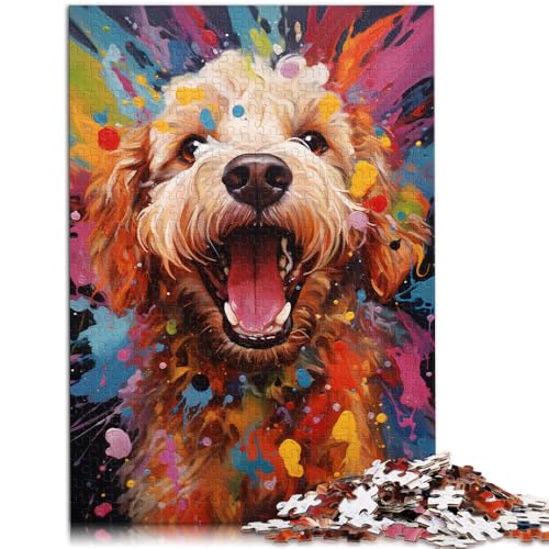 Puzzle für Erwachsene, 1000 Teile, Pudel-Malerei, Lernpuzzle, Wichtelgeschenke,50x75cm, für Jugendliche ab 14 Jahren Puzzle für Erwachsene, 1000 Teile, Pudel-Malerei, Lernpuzzle, Wichtelgeschenke,50x75cm, für Jugendliche ab 14 Jahren von SYUNFEI