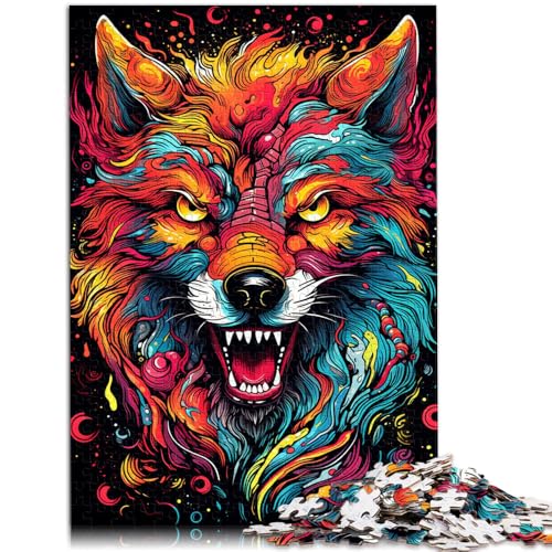 Puzzle für Erwachsene, Puzzle, Biest, 1000 Teile für Erwachsene, 50 x 74,9 cm, Holzbrett-Puzzles für Erwachsene und Kinder ab 14 Jahren, Lernspiel von SYUNFEI