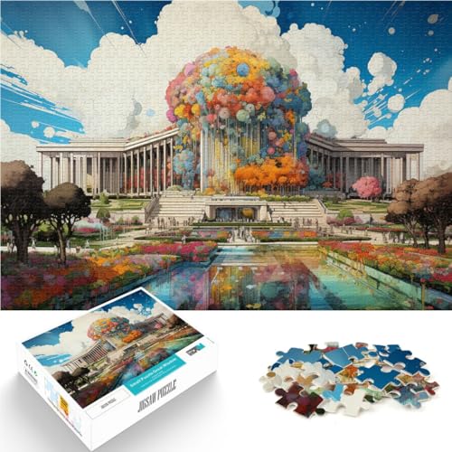 Puzzle für Erwachsene mit 1000 Teilen, Versailles-Knobelspiel, herausfordernd, Aber unterhaltsam und humorvoll, 26x38cm, für Teenager ab 14 Jahren von SYUNFEI