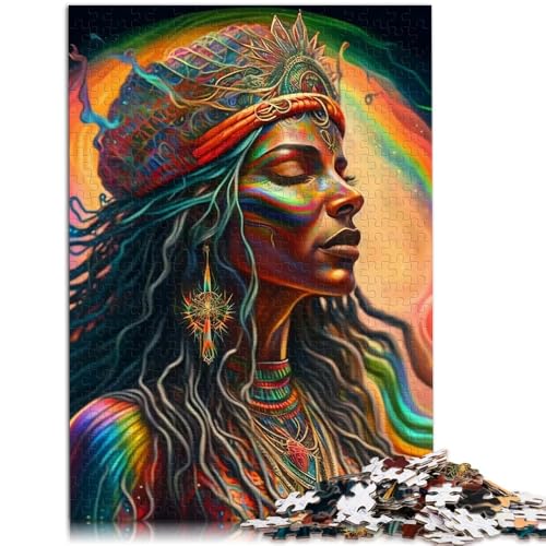 2000-teiliges Puzzle für Erwachsene, Regenbogengeist-Puzzle, praktisches Spiel, Lernspiel für Geburtstag, Weihnachten, 27,56 x 39,37 Zoll von SYUNFEI
