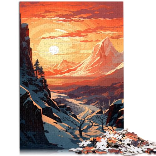 Puzzle für Erwachsene, 1000 Teile, Reiserichtung, Spaß für die ganze Familie, einzigartige Geburtstags, 50 x 75 cm, von SYUNFEI