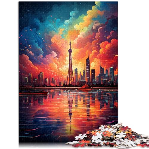1000-teiliges Puzzle für Erwachsene, Rotterdam, Spielzeug, Denkspiel, Wanddekoration, einzigartige Geburtstags, 38x52cm 1000-teiliges Puzzle für Erwachsene, Rotterdam, Spielzeug, Denkspiel, Wanddekoration, einzigartige Geburtstags, 38x52cm von SYUNFEI