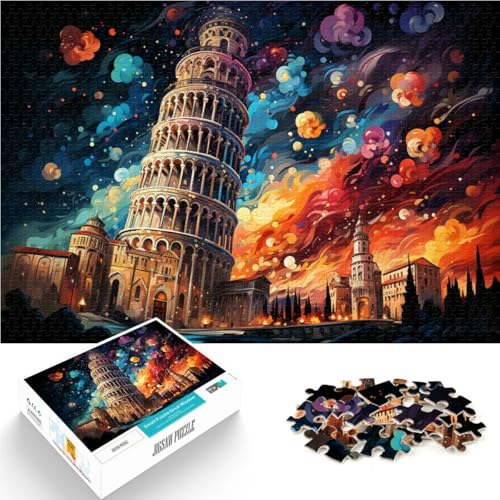 Puzzle 2000 Teile für Erwachsene Schiefer Turm von Pisa Denkspiel Lernspiel für Geburtstag, Weihnachten 70 x 100 cm für 14-Jährige Puzzle 2000 Teile für Erwachsene Schiefer Turm von Pisa Denkspiel Lernspiel für Geburtstag, Weihnachten 70 x 100 cm für 14-Jährige von SYUNFEI