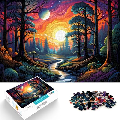 Puzzle für Erwachsene, 1000 Teile, Schönheit des Waldes, Puzzle für Lernspiele, Herausforderungsspielzeug, 14,96 x 20,47 Zoll Puzzle für Erwachsene, 1000 Teile, Schönheit des Waldes, Puzzle für Lernspiele, Herausforderungsspielzeug, 14,96 x 20,47 Zoll von SYUNFEI
