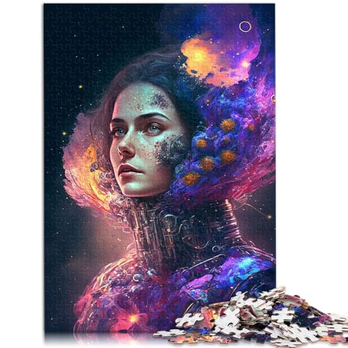 Puzzle für Erwachsene, 1000 Teile, Schönheits-Mädchen-Puzzlespiel, 10,27 x 14,96 Zoll, Stressabbau für Teenager ab 14 Jahren von SYUNFEI