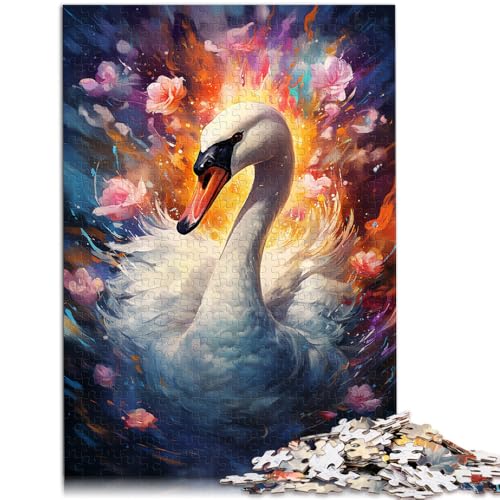Puzzle 1000 Teile für Erwachsene Schwan Lernspiel Herausforderungsspielzeug ganze Familie 50 x 75 cm für 14-Jährige Puzzle 1000 Teile für Erwachsene Schwan Lernspiel Herausforderungsspielzeug ganze Familie 50 x 75 cm für 14-Jährige von SYUNFEI