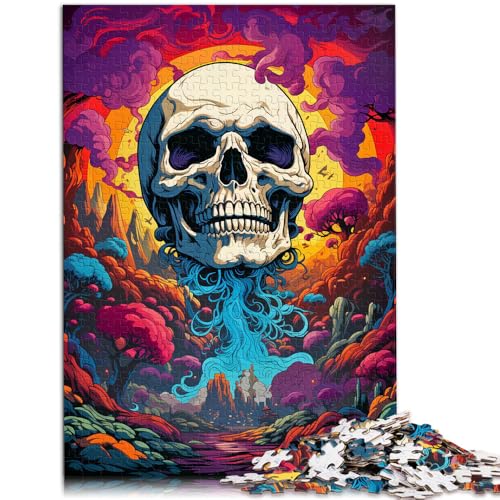 Puzzle für Erwachsene, 1000 Teile, Psychedelisches Skelett, Denkspiel, Geeignet als Schreibtischdekoration, 50 x 75 cm, für Jugendliche ab 14 Jahren Puzzle für Erwachsene, 1000 Teile, Psychedelisches Skelett, Denkspiel, Geeignet als Schreibtischdekoration, 50 x 75 cm, für Jugendliche ab 14 Jahren von SYUNFEI