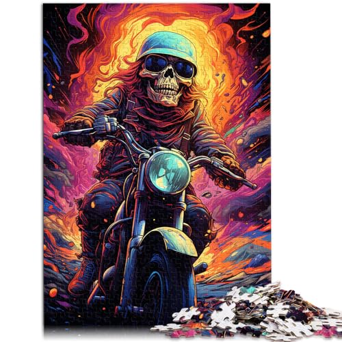 Puzzle 1000 Teile für Erwachsene Skelett-Motorradfahrer Puzzle Lernspiele Tolle Geschenke und Spielzeuge 14,96 x 20,47 Zoll für Teenager ab 14 Jahren Puzzle 1000 Teile für Erwachsene Skelett-Motorradfahrer Puzzle Lernspiele Tolle Geschenke und Spielzeuge 14,96 x 20,47 Zoll für Teenager ab 14 Jahren von SYUNFEI