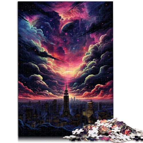 1000-teiliges Puzzle für Erwachsene, Skyline von New York, anspruchsvolles Spiel, Puzzle, Lernspiel für Geburtstag, Weihnachten,38x52cm 1000-teiliges Puzzle für Erwachsene, Skyline von New York, anspruchsvolles Spiel, Puzzle, Lernspiel für Geburtstag, Weihnachten,38x52cm von SYUNFEI